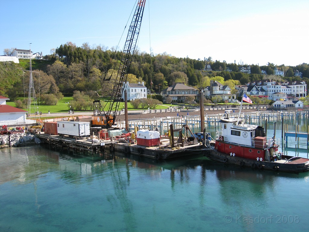 Mackinaw Island Area May 2008 0229.jpg - May 24 2008 a trip to Mackinac City for a 5 M race and a visit to Mackinac Island. A day to the UP, Paradise, Whitefish Point and Tahquamen Falls. This was followed by trips to Petoskey and Charlevoix.